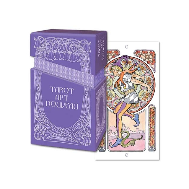 Tarot Art Nouveau - Premium Edition da Lo Scarabeo - Capa e Carta 