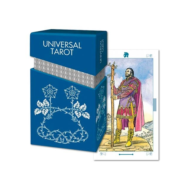 Universal Tarot - Premium Edition da Lo Scarabeo - Capa e Carta 