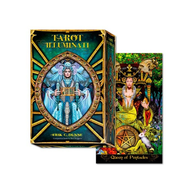 Tarot Illuminati - Kit Edition da Lo Scarabeo - Capa e Carta 