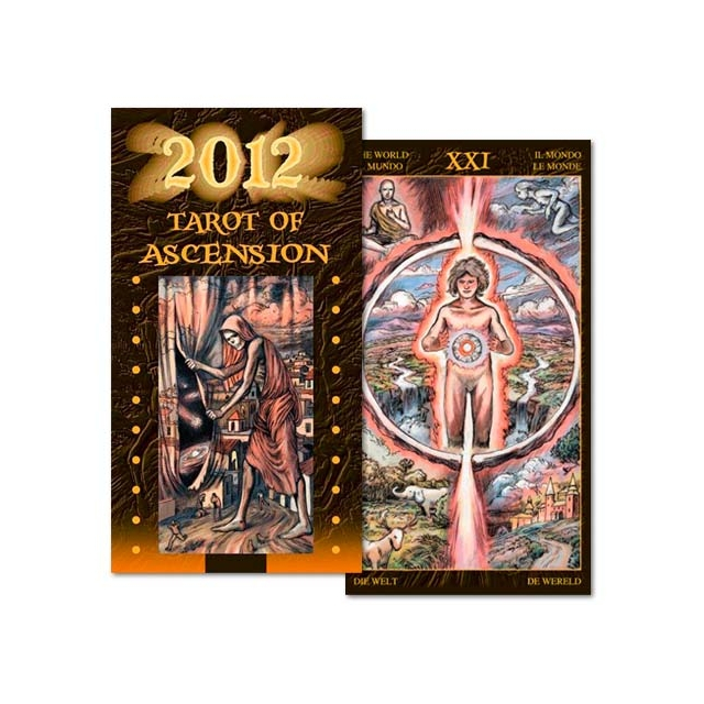 2012: Tarot of Anscension da Lo Scarabeo - Capa e Carta 
