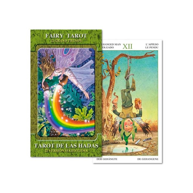 Fairy Tarot - Arcanos Maiores da Lo Scarabeo - Capa e Carta 