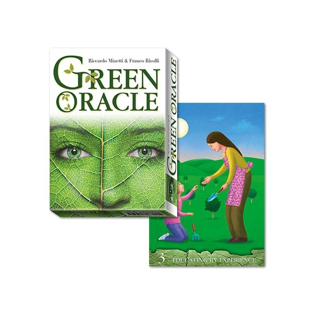 Green Oracle da Lo Scarabeo - Capa e Carta 