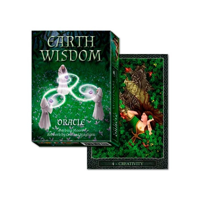 Earth Wisdom Oracle da Lo Scarabeo - Capa e Carta