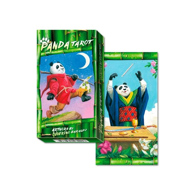 Panda Tarot - Capa e Carta