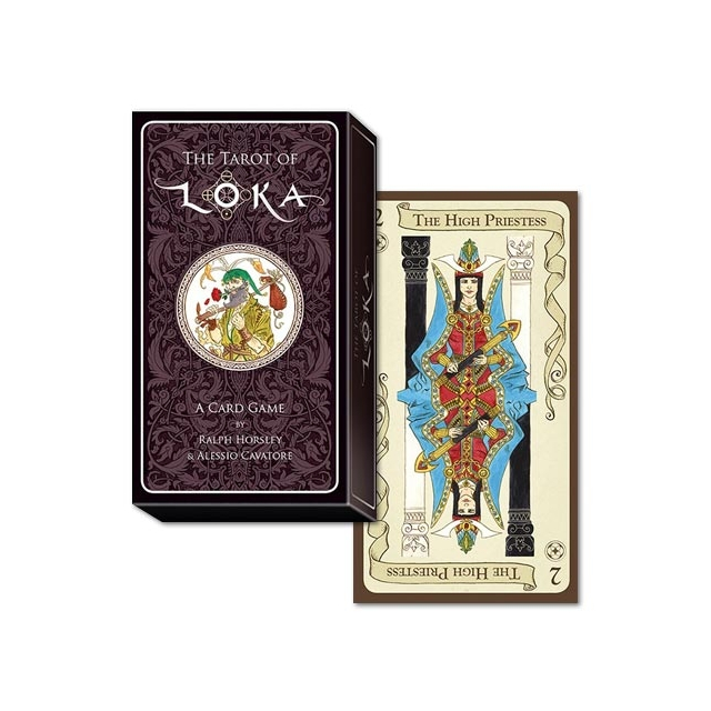 The Tarot of Loka - Capa e Carta 