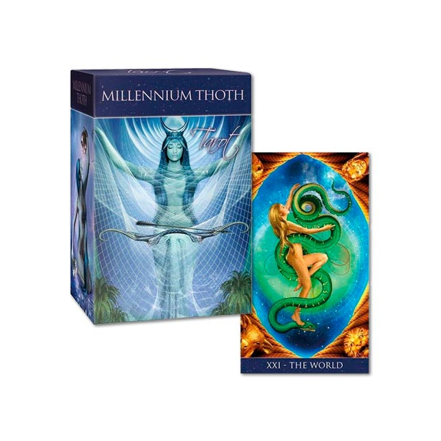 Millennium Thoth Tarot - Capa e Carta