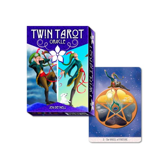 Twin Tarot Oracle - Capa e Carta