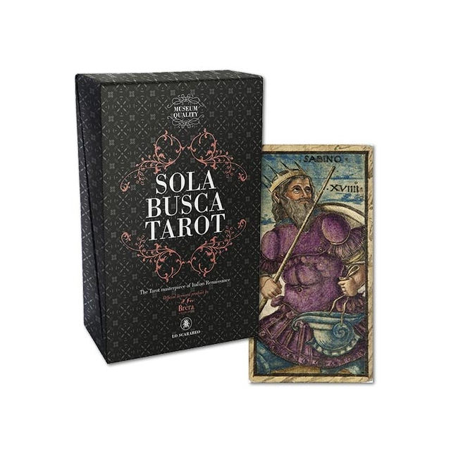 Sola Busca Tarot - Museum Quality - Capa e Carta 