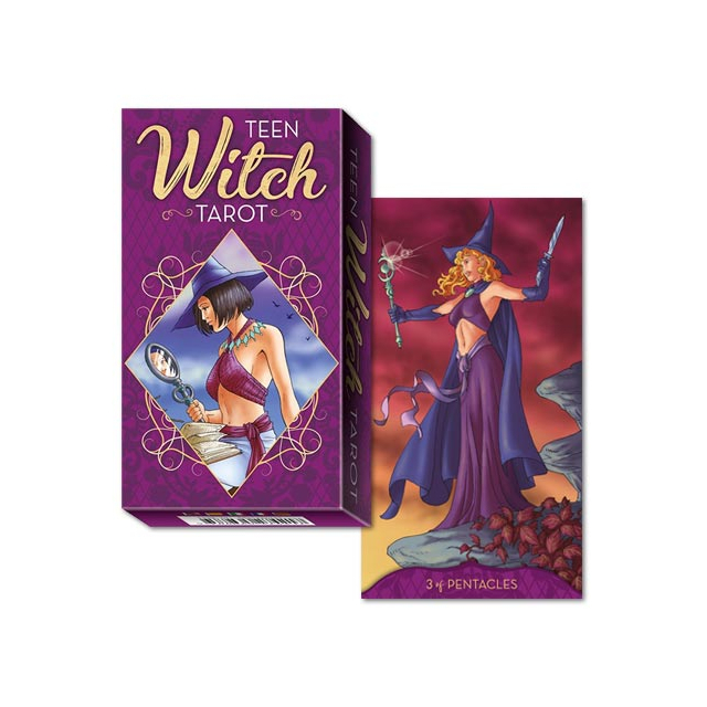 Teen Witch Tarot - Capa e Carta 