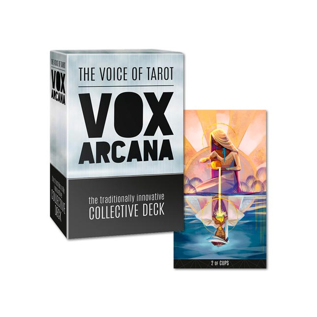 The Voice of Tarot - Vox Arcana - Capa e Carta 