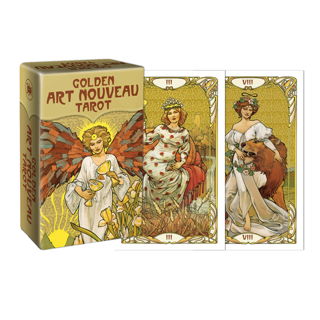Golden Art Nouveau Tarot - Edição de Bolso
