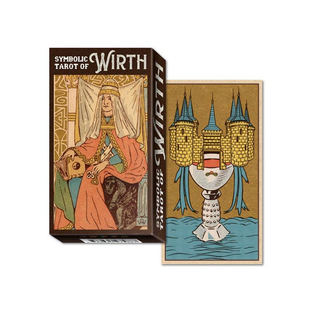 Symbolic Tarot of Wirth - Capa e Carta 