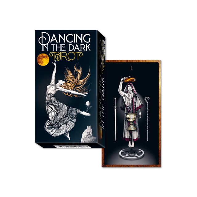 Dancing in the Dark Tarot - Capa e Carta 