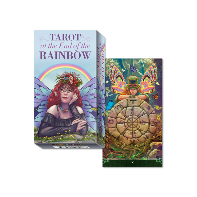 Tarot at the end of the Rainbow - Capa e Carta 