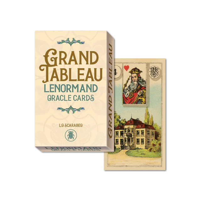Grand Tableau Lenormand Oracle Cards - Capa e Carta 