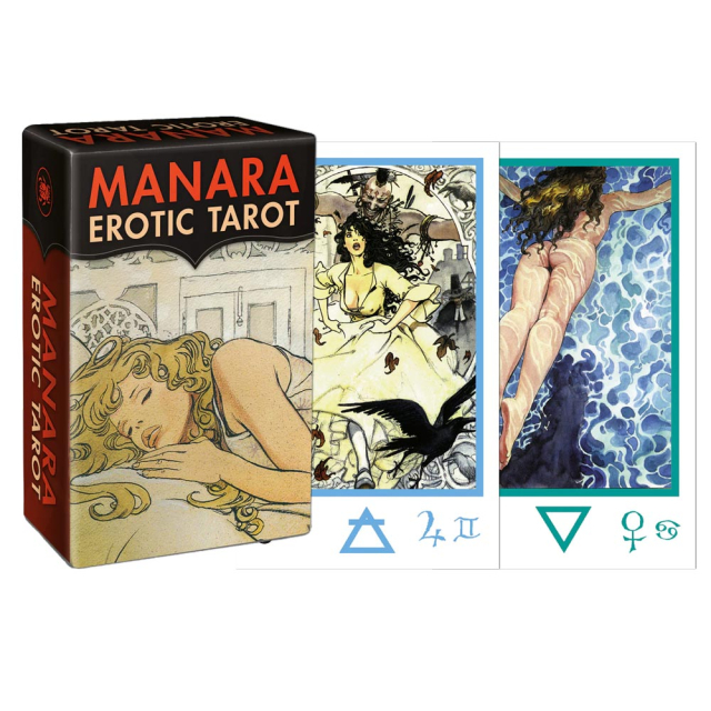 Manara Erotic Tarot - Edição de Bolso