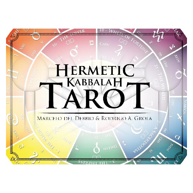 Hermetic Kabbalah Tarot - Manual em Inglês