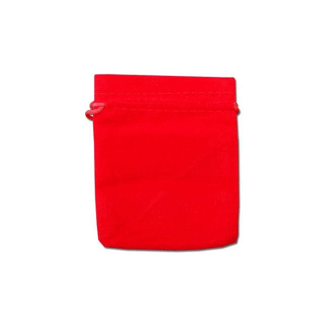 Bolsa Pequena - Veludo Vermelho
