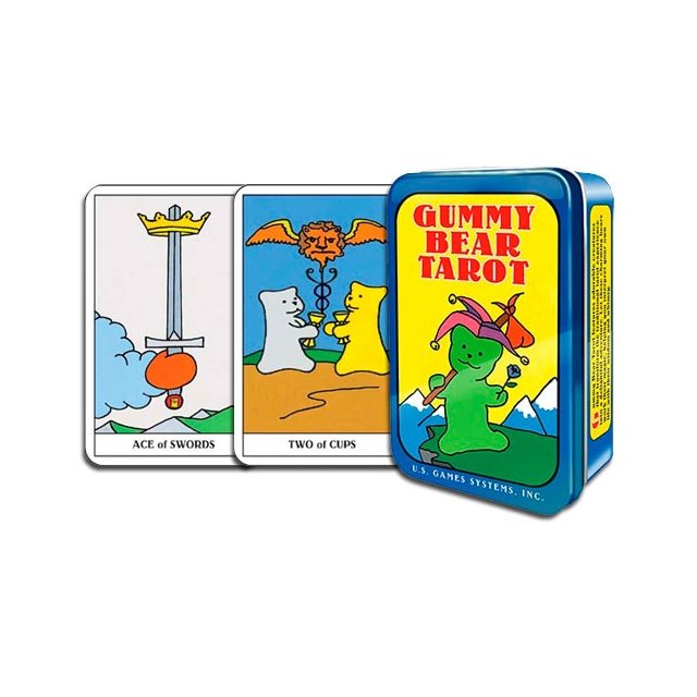 Gummy Bear Tarot em caixa de lata 