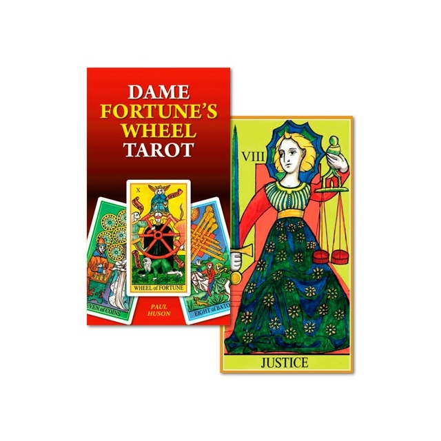 Dame Fortune's Wheel Tarot - Capa e Carta