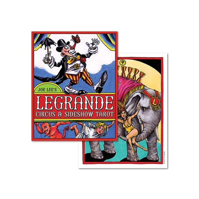 LeGrande Circus & Sideshow Tarot - Capa e Carta 