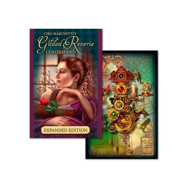 Gilded Reverie Lenormand - Expanded Edition - Capa e Carta