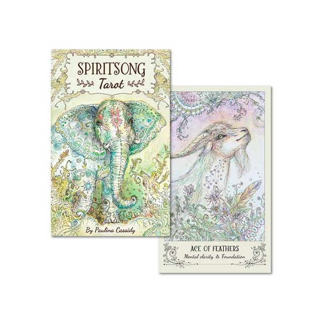 Spiritsong Tarot - Capa e Carta