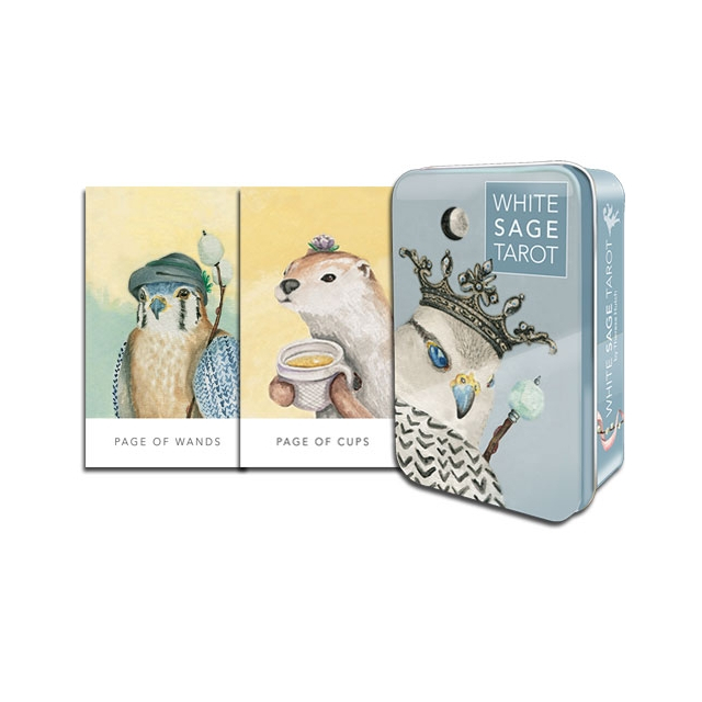 White Sage Tarot - Capa e Cartas
