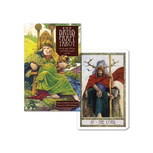 The Druidcraft Tarot - Capa e Carta 