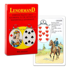 Capa do baralho 'Lenormand Fortune Telling Cards', da editora AGM Urania.