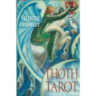 Capa do Tarot Thoth de Aleister Crowley, publicado em português pela editora AGM Urania.