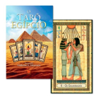 O Tarô Egípcio (Livro + 78 cartas) - Capa e Carta