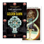 Tarô Iniciático da Golden Dawn (Livro + Cartas) - Capa e Carta