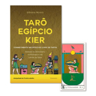 Tarô Egípcio Kier (Livro + Cartas) - Capa e Carta