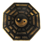 Símbolo de Parede I Ching - Ouro Velho