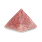Pirâmide de Quartzo Rosa