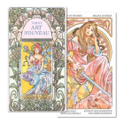 Tarot Art Nouveau da Lo Scarabeo - Capa e Carta