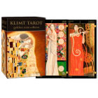 Golden Tarot of Klimt - Edição de Bolso da Lo Scarabeo - Capa e Cartas 