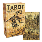 Tarot Black and Gold Edition - Capa e Carta 