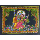 Pano indiano Vishnu e Lakshmi Grande