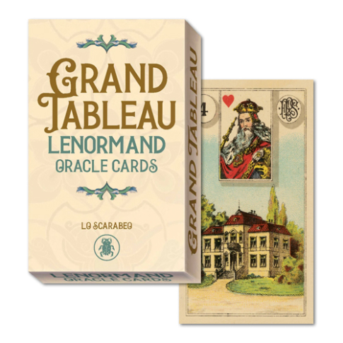 Grand Tableau Lenormand Oracle Cards - Capa e Carta 
