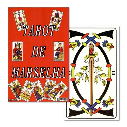 Kit do Tarot de Marselha da Editora Isis - Loja Simbólika