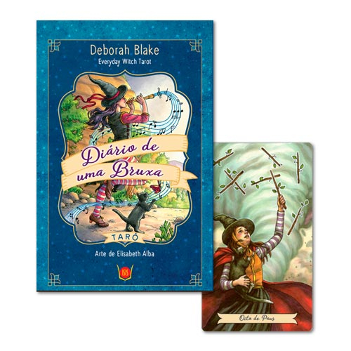 Compra online de Everyday Witch Tarot, jogos de baralho de 78 cartas