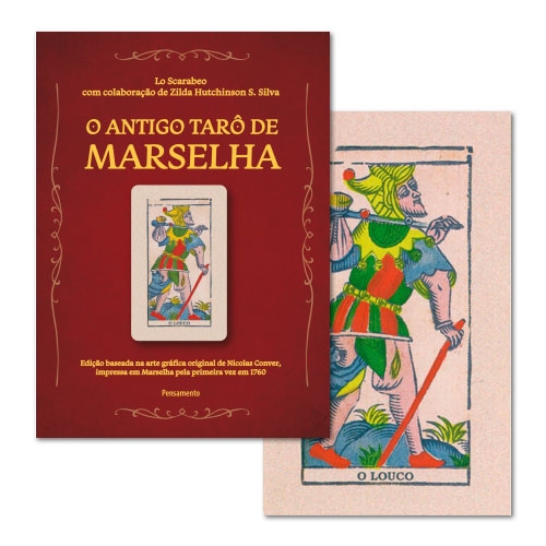 ANTIGO JOGO DE CARTAS TAROT DE MARSEILLE