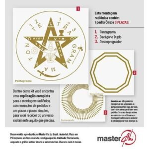 Kit Montagem Radiônica - Contra Inveja e outros Ataques Psíquicos - Imagem 2