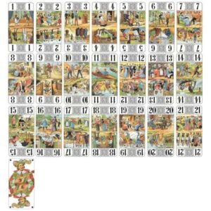 Jeu de Tarot - 78 Cartes Super Luxe - Imagem 11