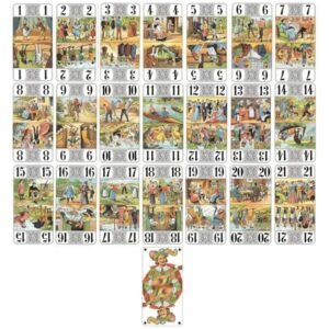 Jeu de Tarot - 78 Cartes Super Luxe - Imagem 14