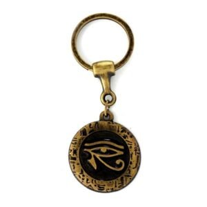 Chaveiro Olho de Hórus Direito - Ouro Velho