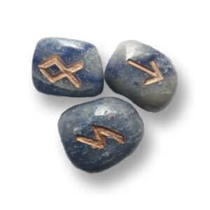 Runa - Quartzo Azul - Gravada