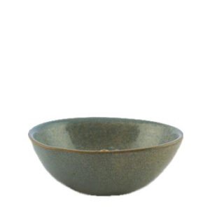 Incensário de Cerâmica Cumbuca Oval - Cinza - Imagem 2